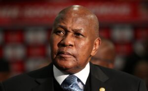 Dr Kaizer Motaung of Kaizer Chiefs at an event