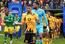 Keagan Dolly of Kaizer Chiefs before a game