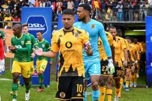 Keagan Dolly of Kaizer Chiefs before a game