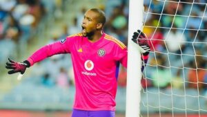 Orlando Pirates goalkeeper Melusi Buthelezi