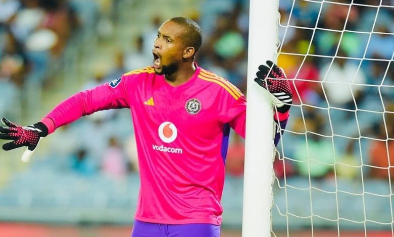 Orlando Pirates goalkeeper Melusi Buthelezi