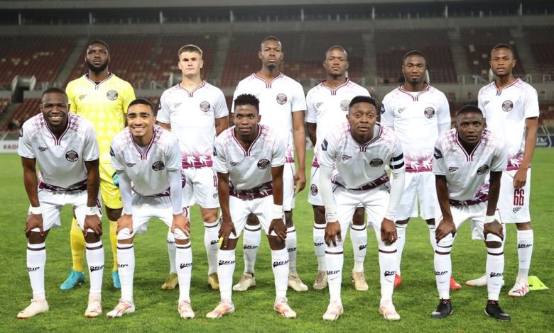 Moroka Swallows team picture before a game