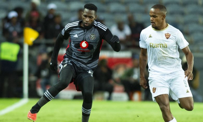 Orlando Pirates in action against Stellenbosch FC in the DStv Premiership