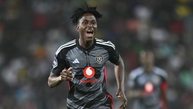 Orlando Pirates midfielder Karim Kimvuidi