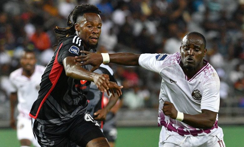 DStv Premiership clash between Orlando Pirates and Moroka Swallows.