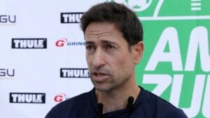 AmaZulu FC head coach Pablo Franco Martin.