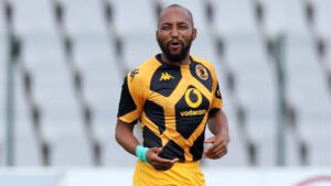 Sibongiseni 'Ox' Mthethwa during Kaizer.Chiefs warm-up