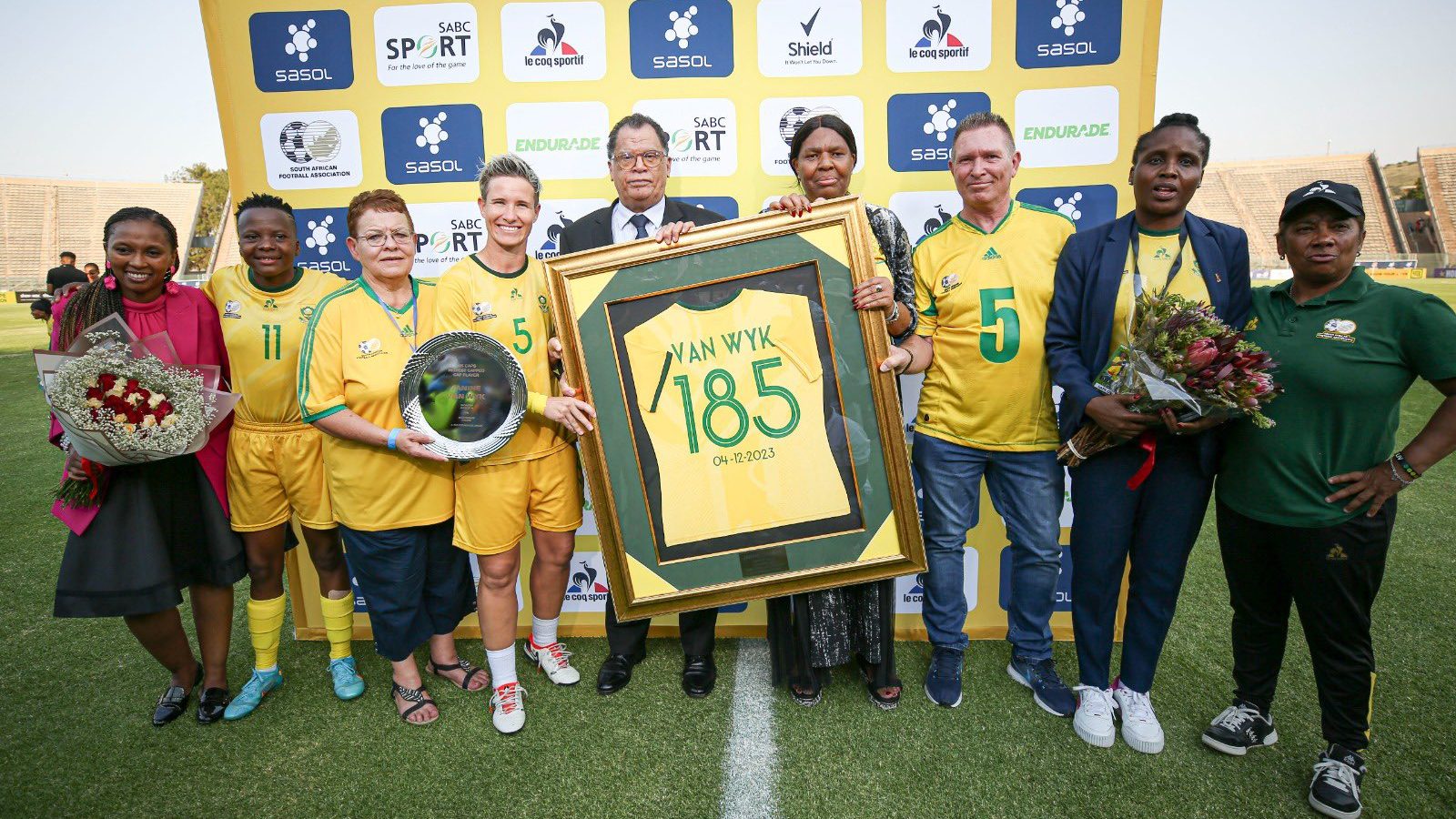 Banyana Banyana player Janine van Wyk's final words as she bows out