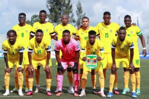 Zimbabwe national team during the 2026 FIFA World Cup qualifiers