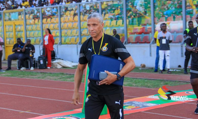 Black Stars head coach Chris Hughton.