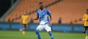 Bonginkosi Makume in action for Maritzburg United