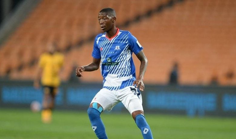 Bonginkosi Makume in action for Maritzburg United