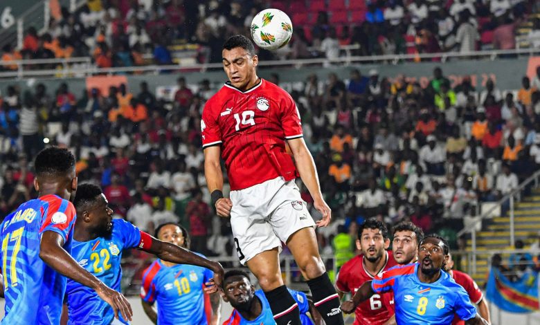Egypt v DR Congo in the AFCON last 16.