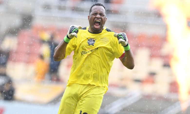 Goalkeeper Itumeleng Khune of the Carling All-Stars team