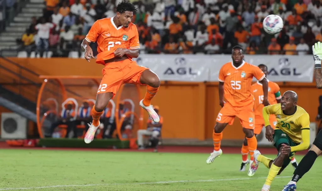 Ivory Coast up against Bafana Bafana in a friendly game in 2023