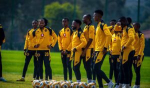 New face Takalani Mazhamba spotted at Kaizer Chiefs training
