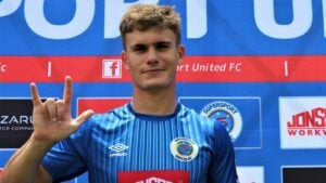 SuperSport United new signing Keegan Allan.
