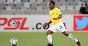 Keletso Makgalwa during his time at Mamelodi Sundowns