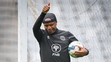 Lebogang Manyama in Cape Town City colours