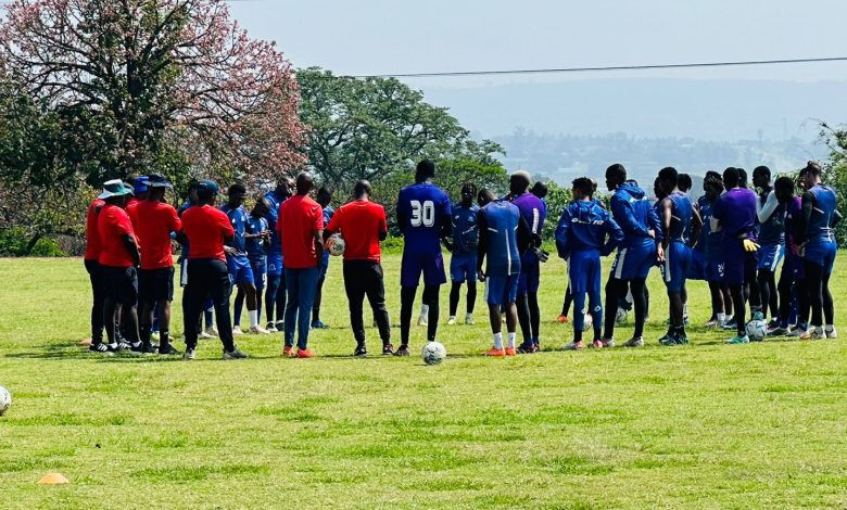 Maritzburg United during a training session