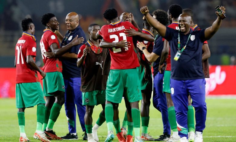 Namibia beat Tunisia to record their first AFCON win in history