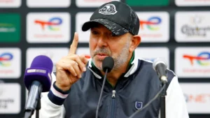 Nasreddine Nabi coach AS FAR Rabat