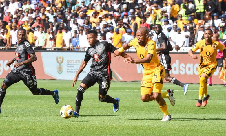 Orlando Pirates in action against Kaizer Chiefs in the Soweto Derby
