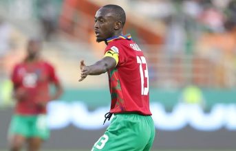Namibia and Mamelodi Sundowns striker Peter Shalulile