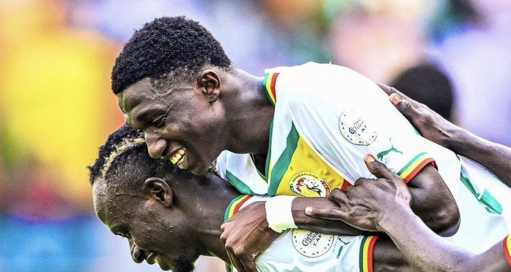 Senegal in action in the AFCON 2023