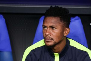 Siyabonga Ngezana on the bench
