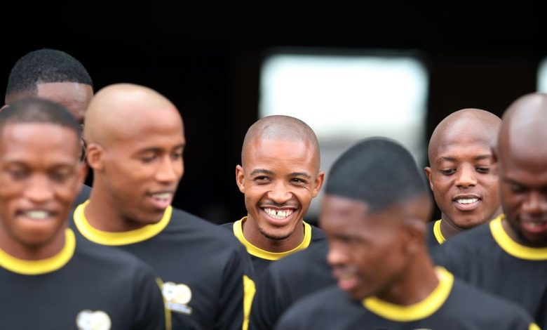 Bafana Bafana players.