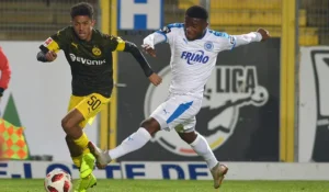 Tashreeq Matthews during his Dortmund days. He is wanted by Mamelodi Sundowns