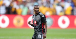 Thembinkosi Lorch in action for Orlando Pirates