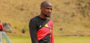 Xola Mlambo at TS Galaxy training session