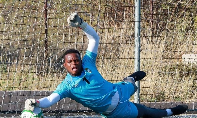 Zimbabwe's number one goalkeeper Donovan Bernard