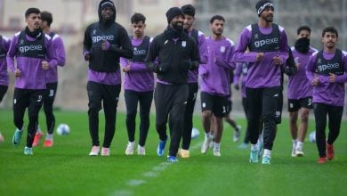 Abha Club players during training