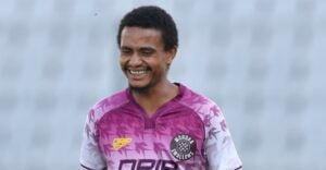 Augustine Mahlonoko at Moroka Swallows colours
