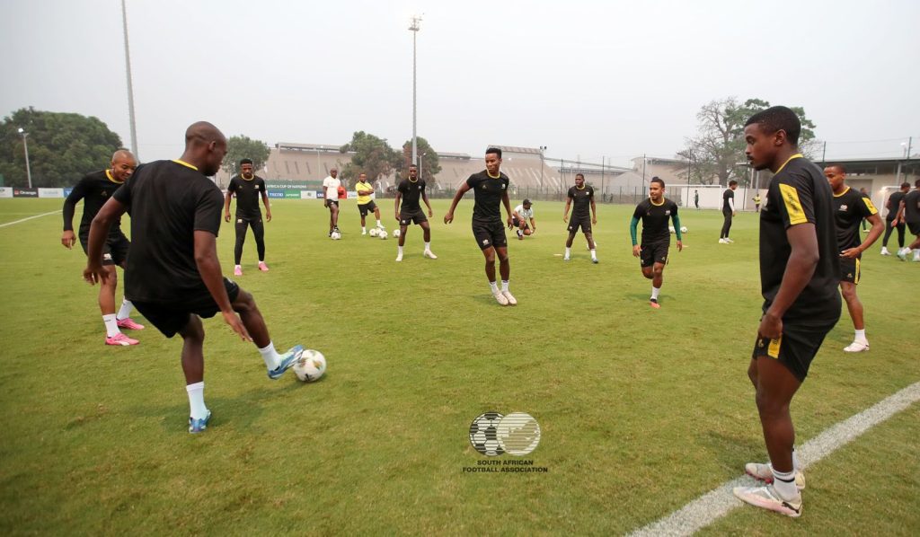 Bafana Bafana preparing for Nigeria at AFCON