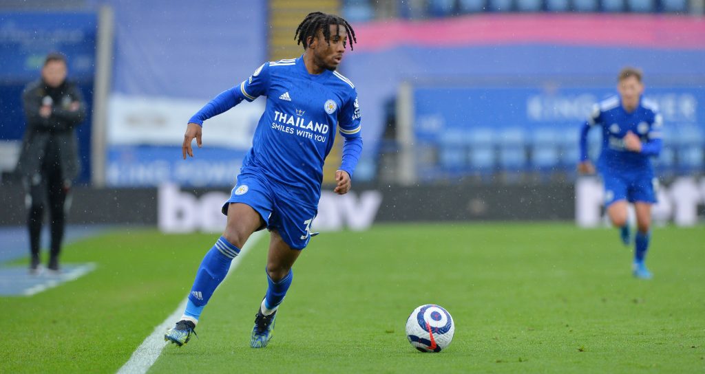 CT City new signing Khanya Leshabela in action for Leicester City in Premier League 2