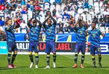 Cape Town City in action in the DStv Premiership