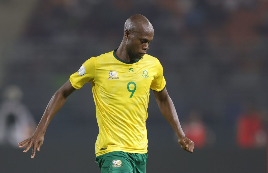 Evidence Makgopa in action for Bafana AFCON