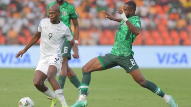 10-men Bafana lose to Nigeria on penalties in AFCON semis