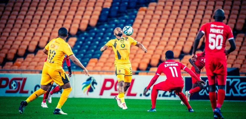 Kaizer Chiefs in action in the 2024 Nedbank Cup