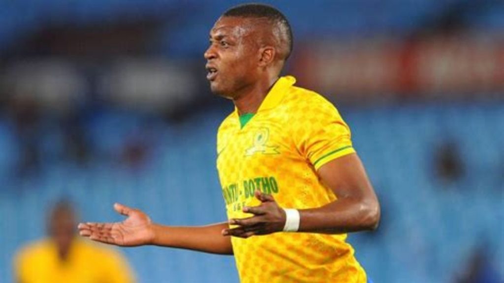 Katlego Mphela in during his time at Mamelodi Sundowns.