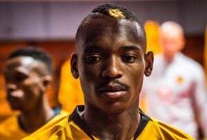Khama Billiat at Kaizer Chiefs before a game