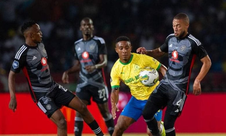 DStv Premiership clash between Mamelodi Sundowns and Orlando Pirates.