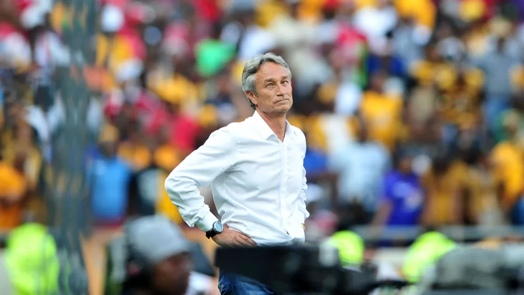 Muhsin Ertugral during his days at Kaizer Chiefs