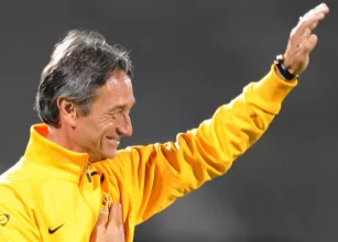 Muhsin Ertugral during his happy days at Kaizer Chiefs
