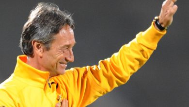 Muhsin Ertugral during his happy days at Kaizer Chiefs