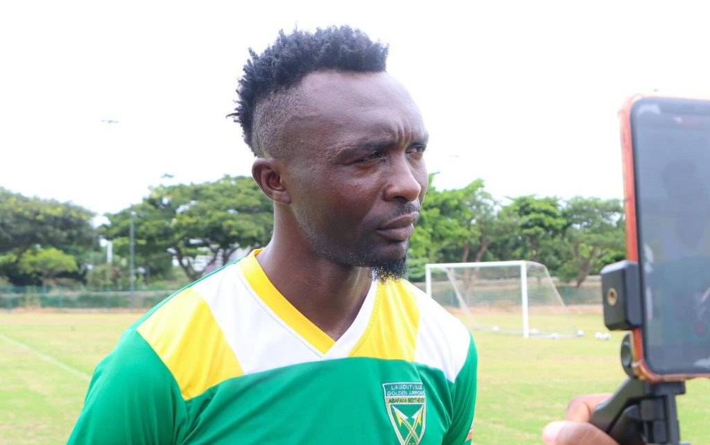 Mabhuti Khenyeza reacts to Golden Arrows January signings